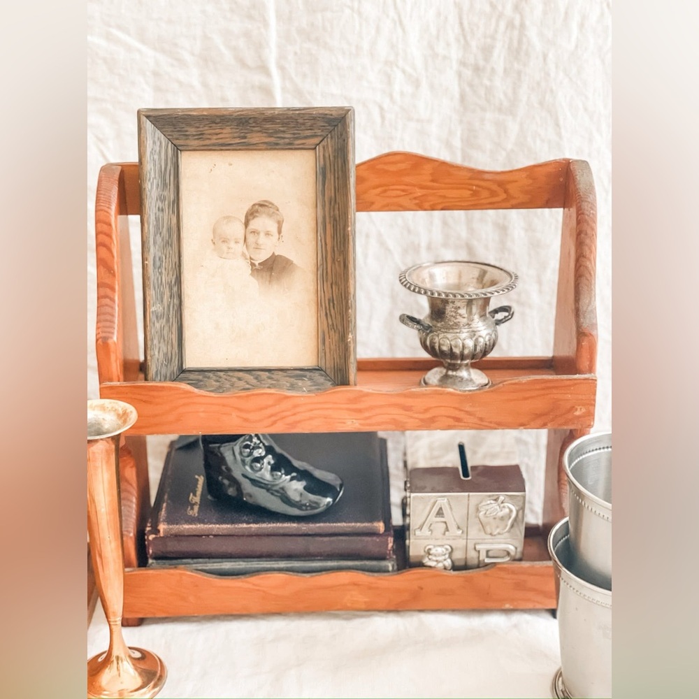 Small wooden shelf